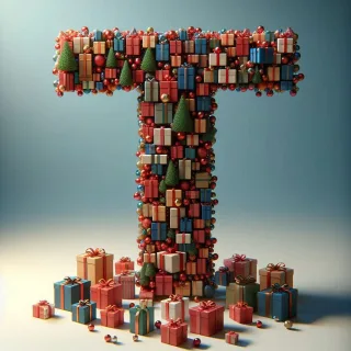 Christmas gifts 2 — litera T
