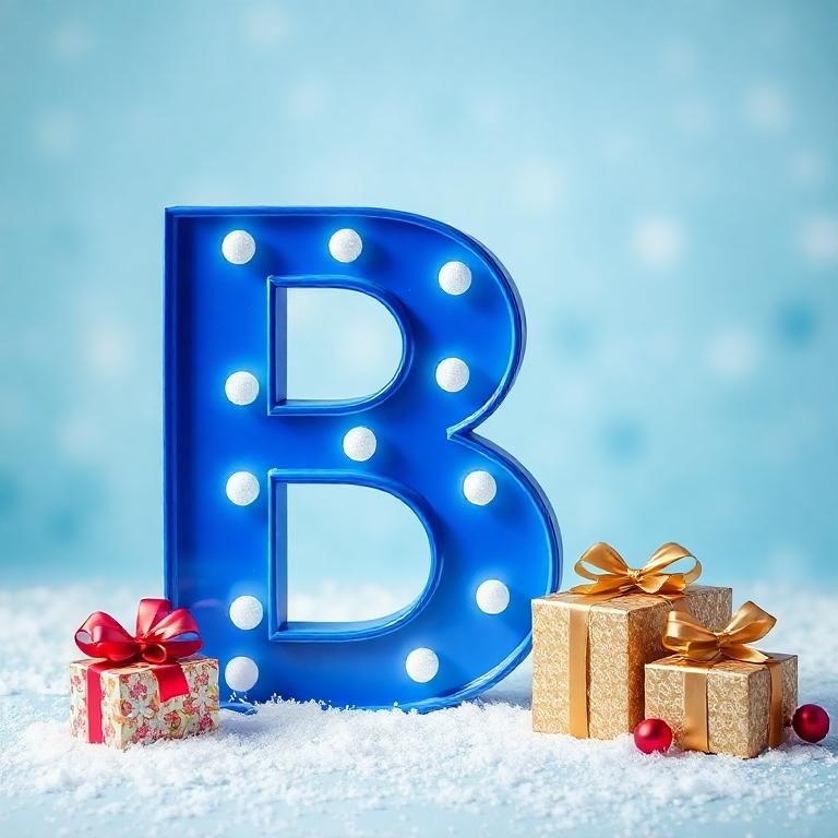 Christmas gifts — litera B