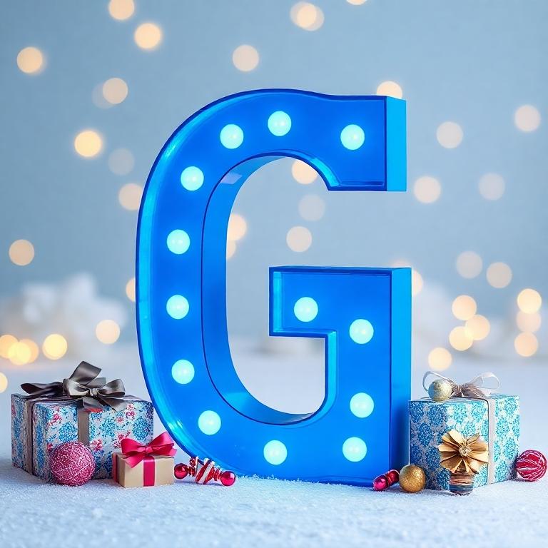 Christmas gifts — litera G