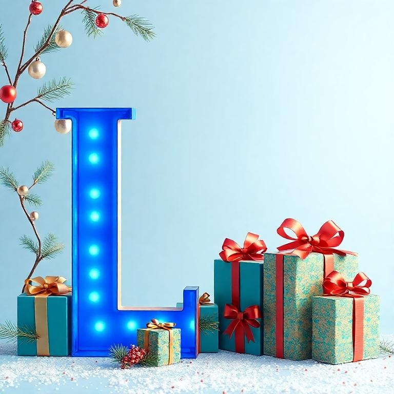 Christmas gifts — litera L