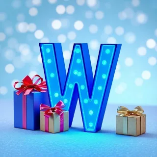 Christmas gifts — litera W