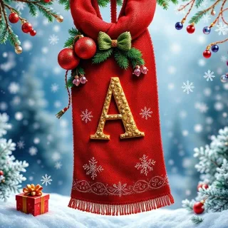 Christmas scarf