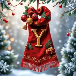 Christmas scarf
