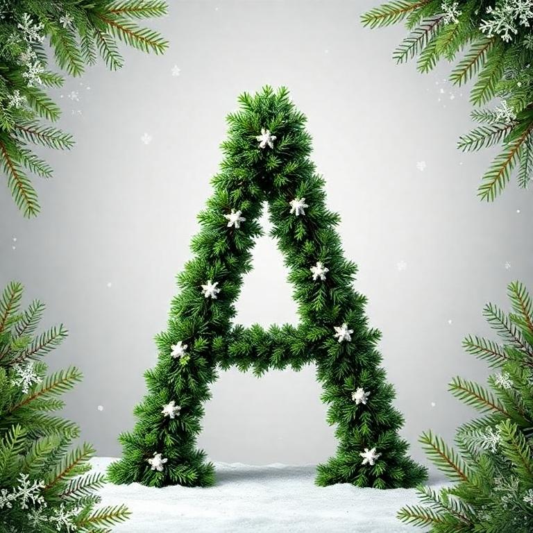 Christmas spruce 2 — litera A