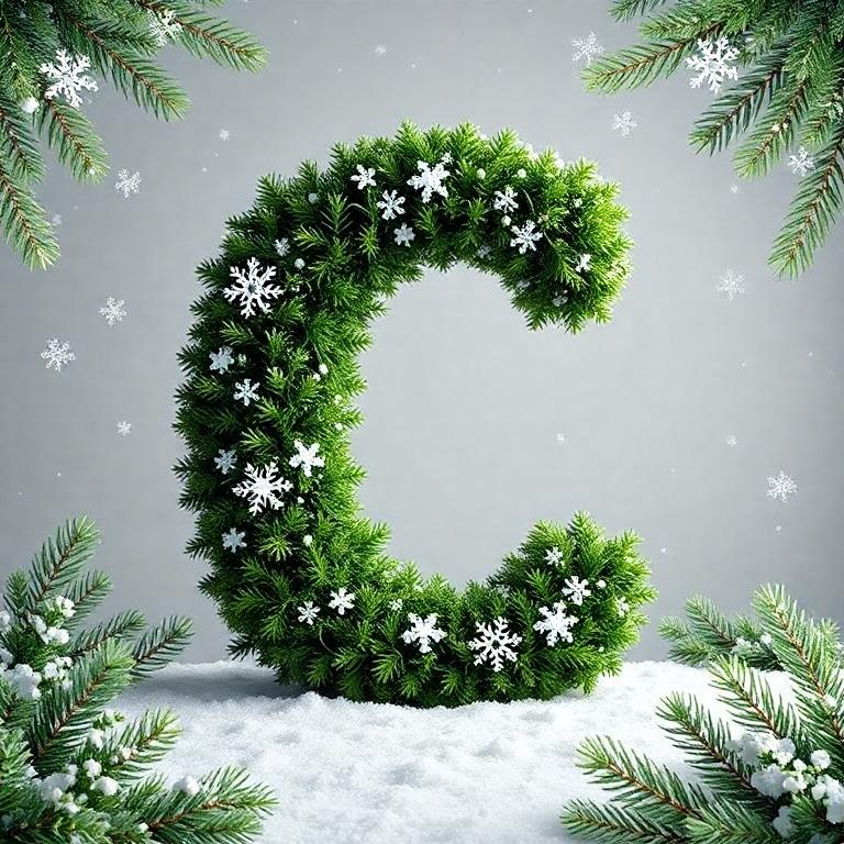 Christmas spruce 2 — litera C