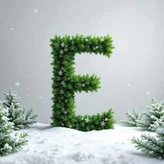 Christmas spruce 2 — litera E