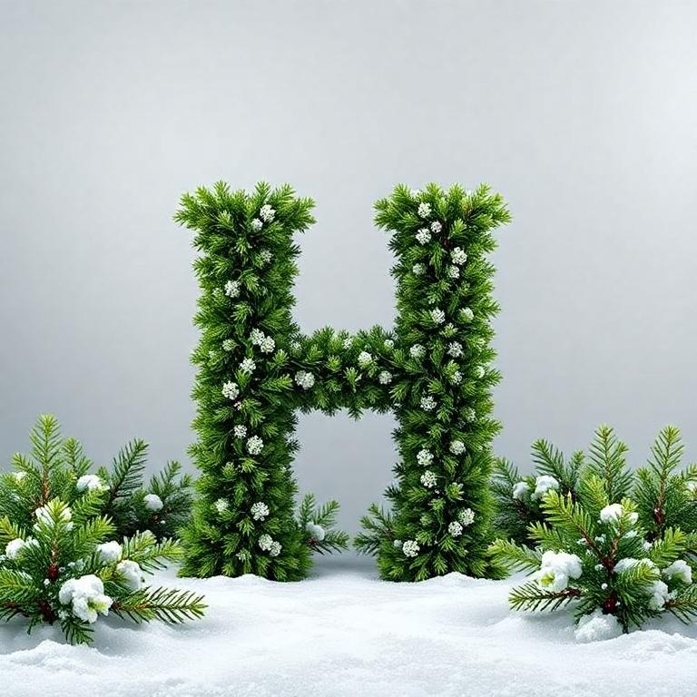 Christmas spruce 2 — litera H