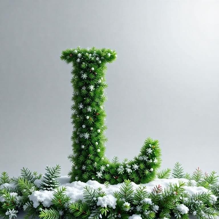 Christmas spruce 2 — litera L