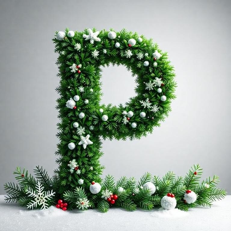 Christmas spruce 2 — litera P