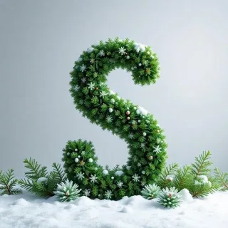 Christmas spruce 2 — litera S