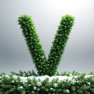 Christmas spruce 2 — litera V