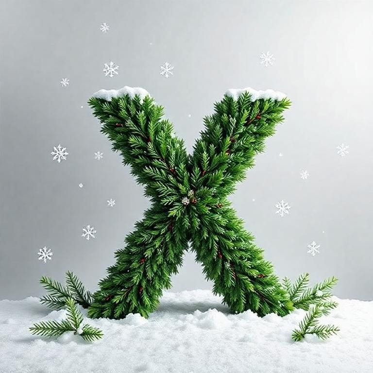 Christmas spruce 2 — litera X