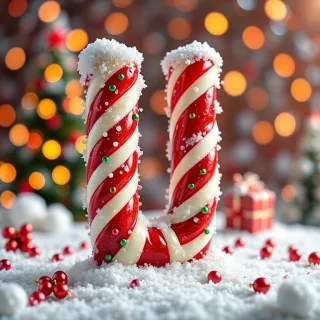 Christmas stick candy