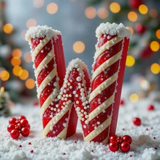 Christmas stick candy