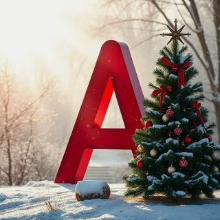 Christmas tree 2 — litera A