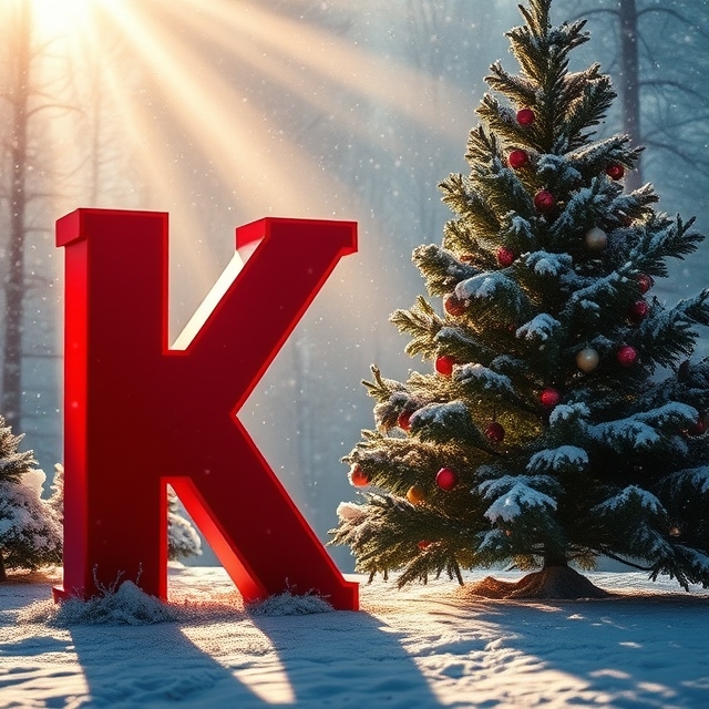 Christmas tree 2 — litera K
