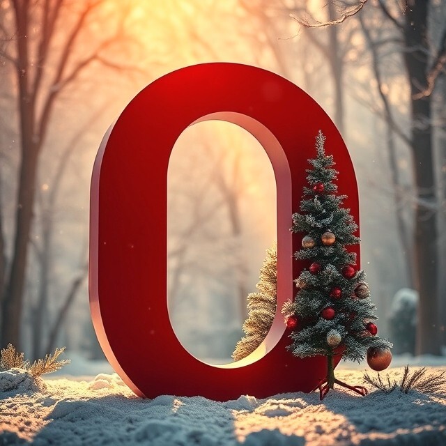 Christmas tree 2 — litera O