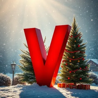 Christmas tree 2 — litera V