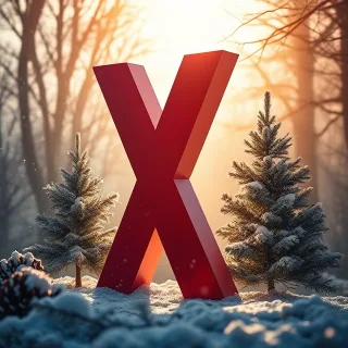 Christmas tree 2 — litera X