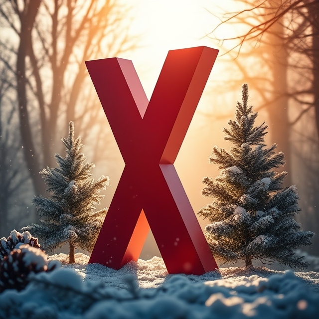 Christmas tree 2 — litera X