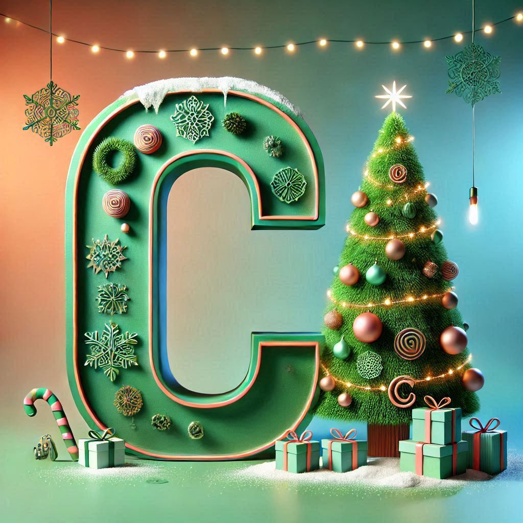 Christmas tree 3 — litera C (wariant 2)