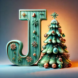 Christmas tree 3 — litera J