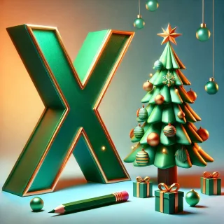 Christmas tree 3 — litera X