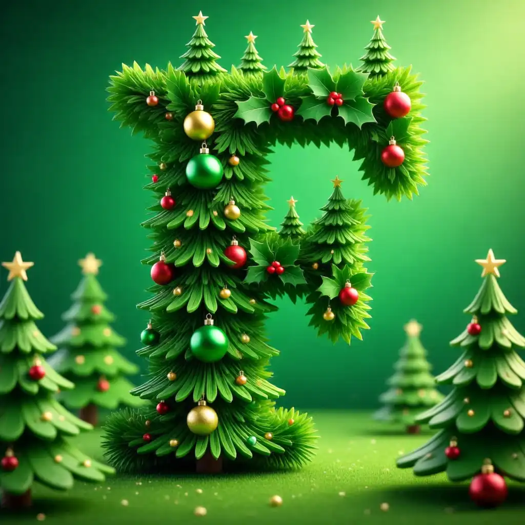 Christmas tree 4 — litera F