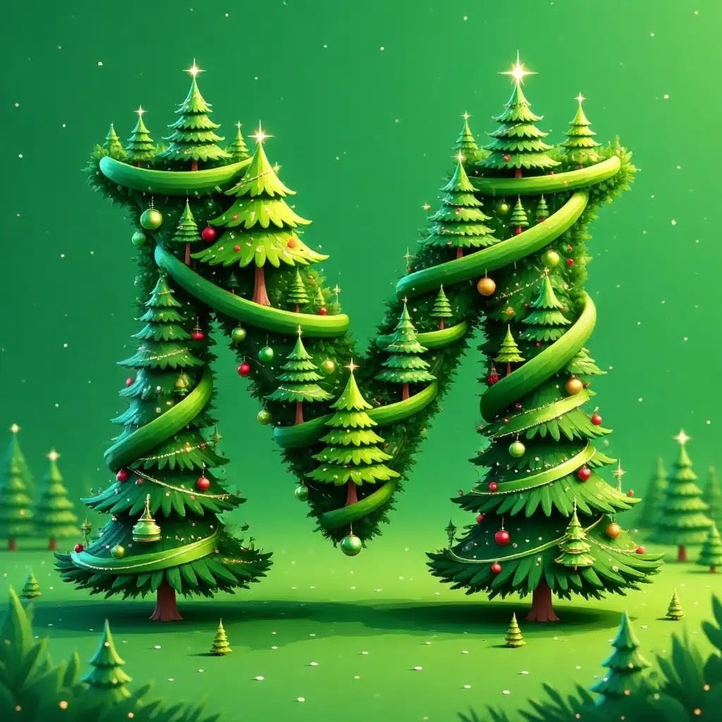 Christmas tree 4 — litera M
