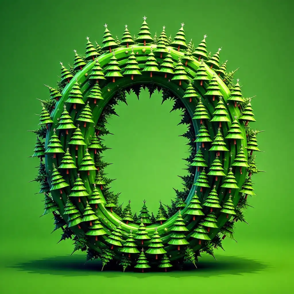 Christmas tree 4 — litera O