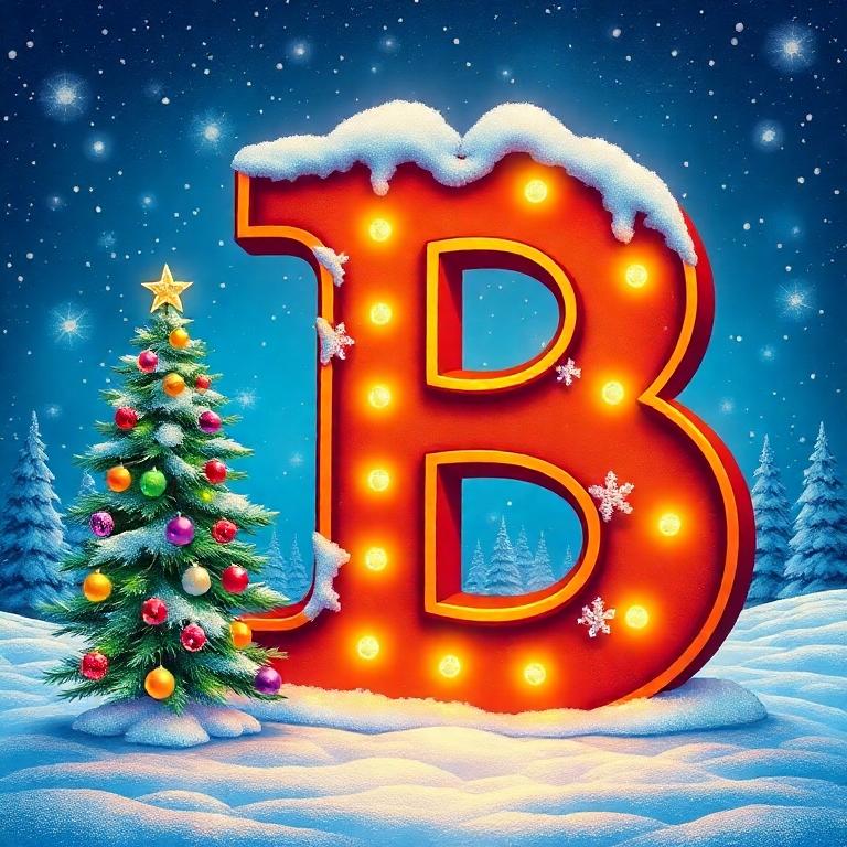 Christmas tree — litera B