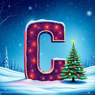 Christmas tree — litera C