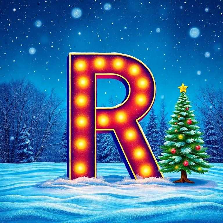 Christmas tree — litera R