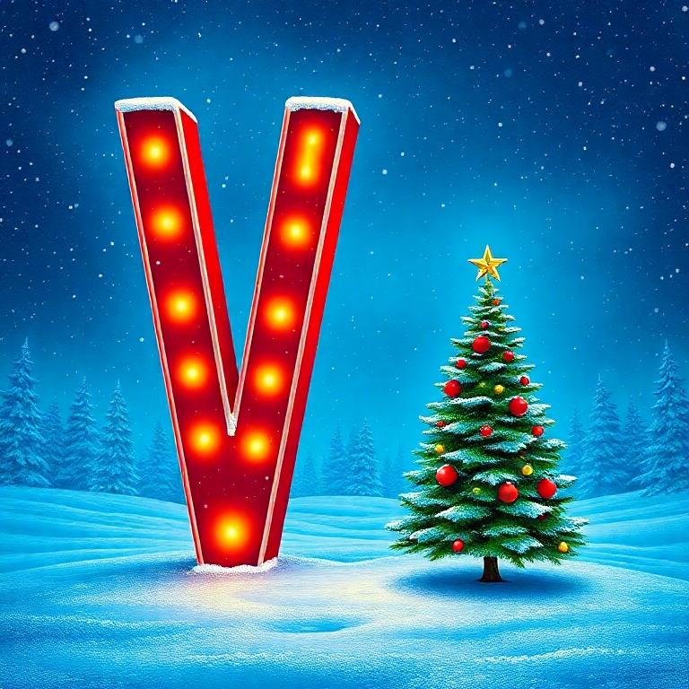 Christmas tree — litera V