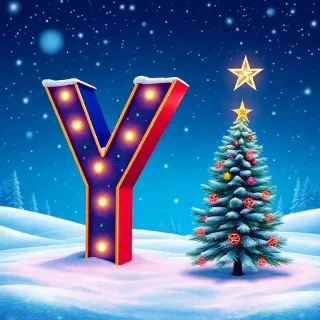 Christmas tree — litera Y