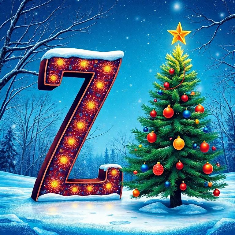 Christmas tree — litera Z