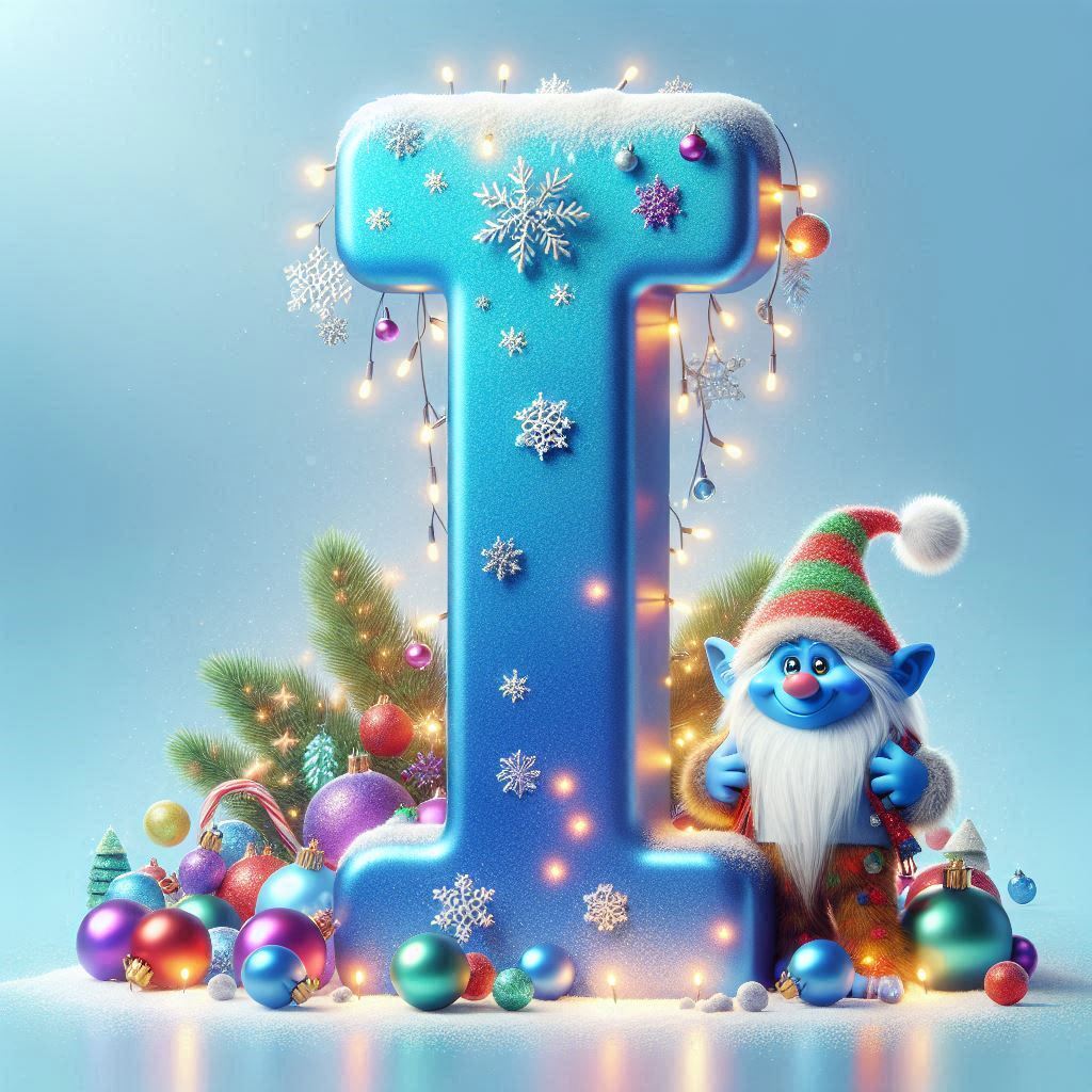 Christmas Troll — litera I