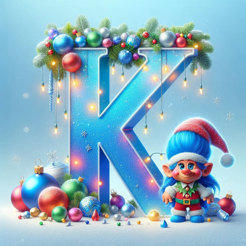 Christmas Troll — litera K