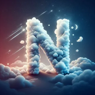 Clouds — litera N