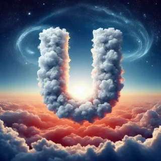 Clouds — litera U