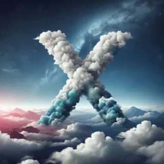 Clouds — litera X