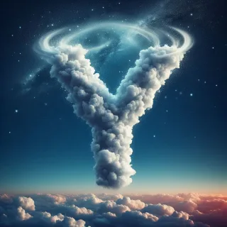 Clouds — litera Y