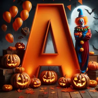 Clown 2 — litera A (wariant 2)