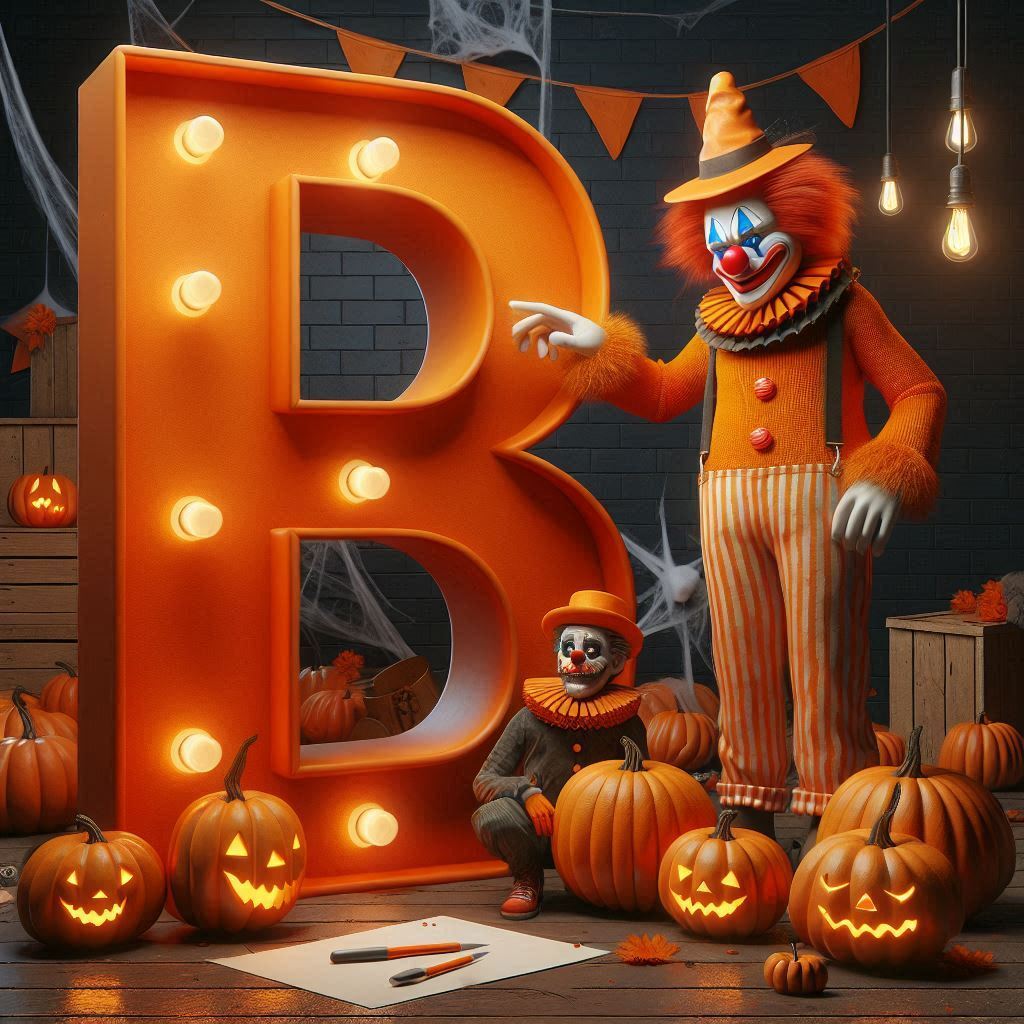 Clown 2 — litera B