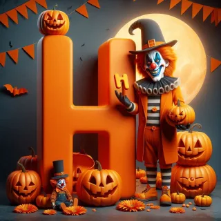 Clown 2 — litera H