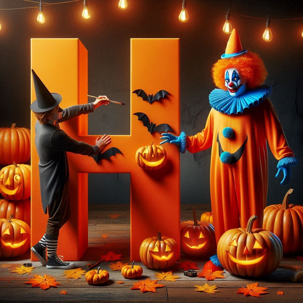 Clown 2 — litera H (wariant 2)