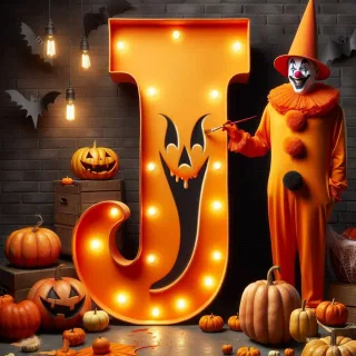 Clown 2 — litera J