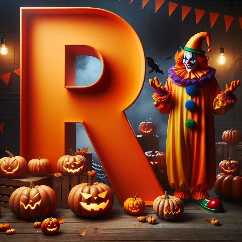 Clown 2 — litera R