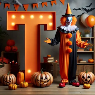 Clown 2 — litera T