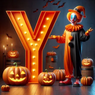 Clown 2 — litera Y (wariant 2)